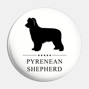 Pyrenean Shepherd Black Silhouette Pin