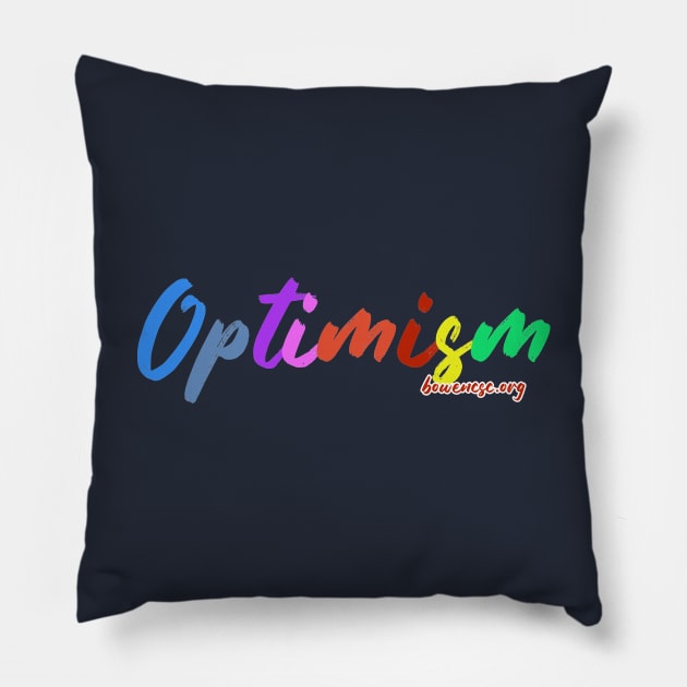 Optimism Pillow by The Bowen Center