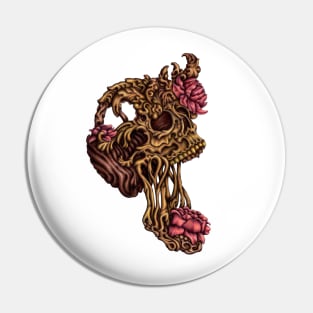 skull, art Pin