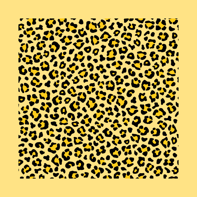 Yellow Leopard Print by Ayoub14