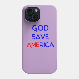 God save america Phone Case