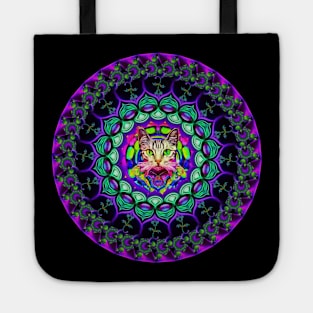 Mandala Magic - Meow Mandala Tote