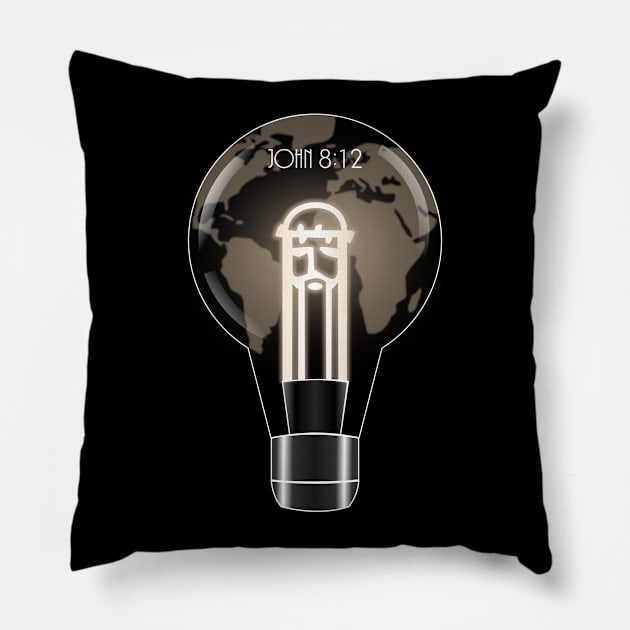 Light of the World Christian Shirts Pillow by TGprophetdesigns