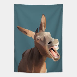 Screaming Donkey Tapestry