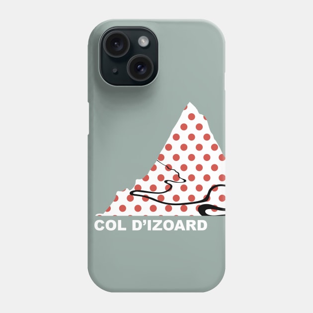 Col d'Izoard - KOM Phone Case by NeddyBetty