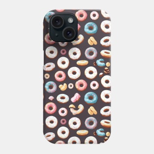 Deliciously Sweet Donut Pattern Design for Doughnut Lovers Phone Case