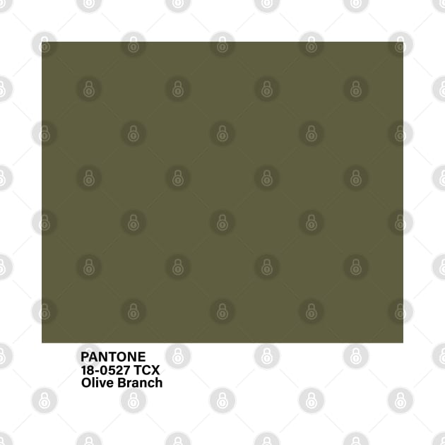 pantone 18-0527 TCX Olive Branch by princessmi-com