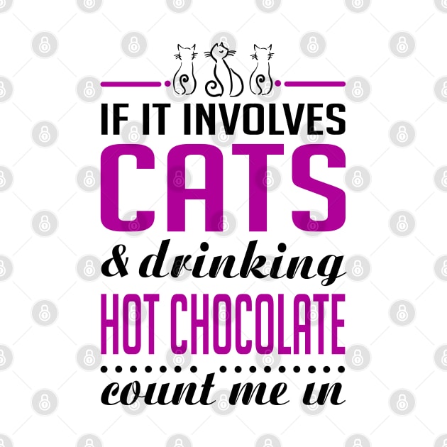 Cats and Hot Chocolate Funny by KsuAnn