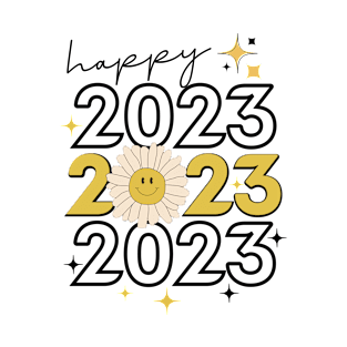 retro 2023 black T-Shirt