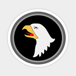 101st Airborne Eagle Head Magnet