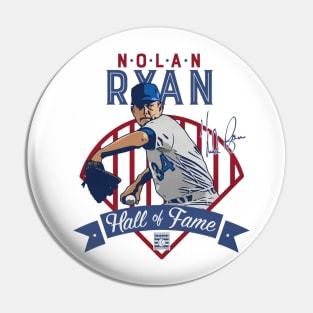 Nolan Ryan Texas Fame Tex Pin