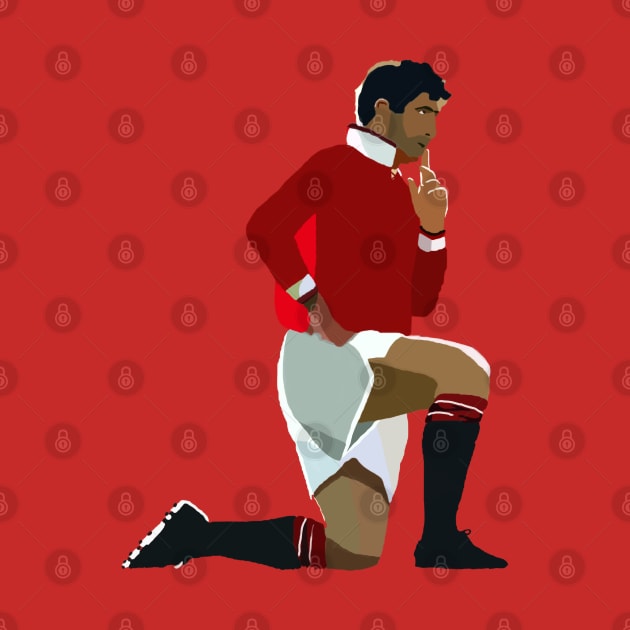 Eric Cantona The King by Webbed Toe Design's