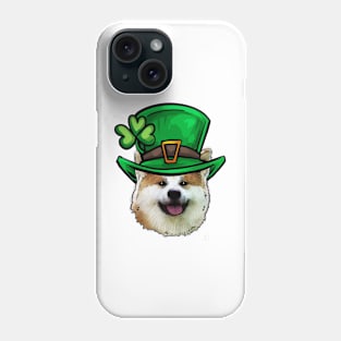 St Patricks Day Akita Phone Case