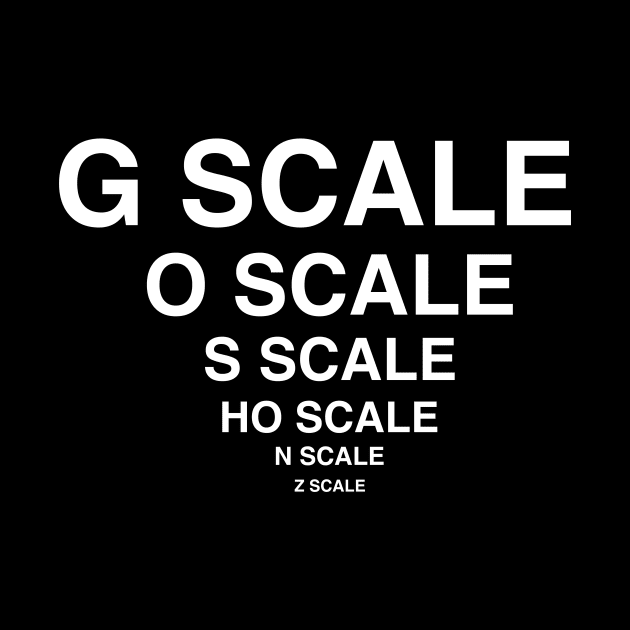 Model Train Scales by GloopTrekker