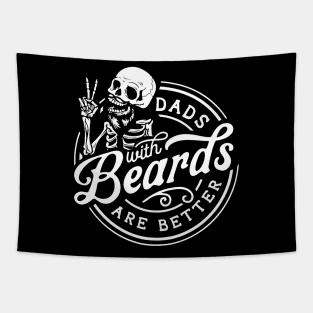 Skeleton Dads With Beards Are Better Tapestry