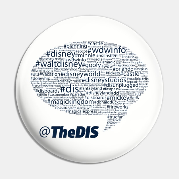 @TheDIS Hashtag - Light Pin by TheDIS