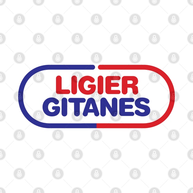 1975-1980 Ligier Gitanes F1 team by retropetrol