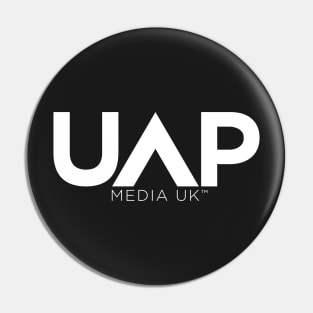 UAP Media UK Logo (White) Pin