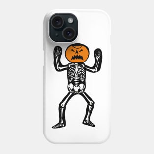 jointed skeleton beistle Phone Case