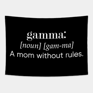 Gamma Definition Birthday Gift Mothers Day Present Tapestry