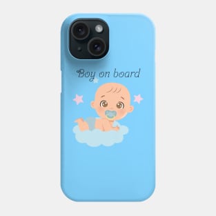 Boy on board Phone Case