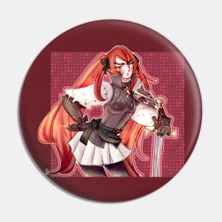 Scarlet Mercenary Pin