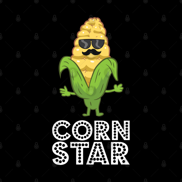 Funny Corn Star With Sunglasses Gift For Corn Farmer - Corn - Mug