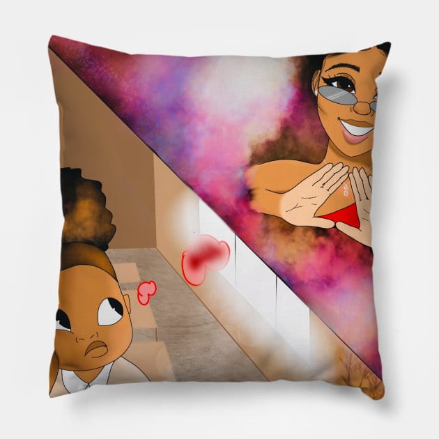 Delta Pride Pillow by VisionaryV