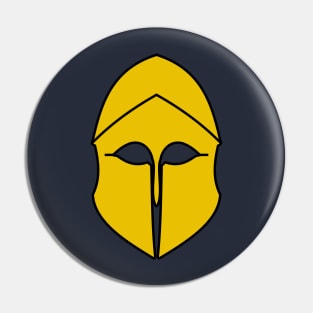 Corinthian helmet (gold) Pin