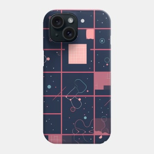 Limitless abstract dimension - Abstract Universe Seamless Pattern Phone Case