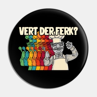 Retro Vert der ferk Pin