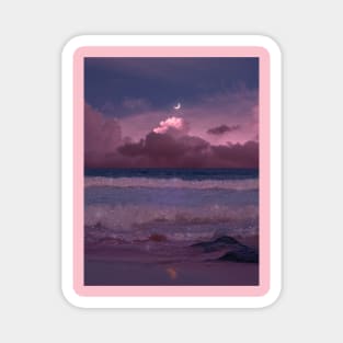 Lofi Beach Magnet