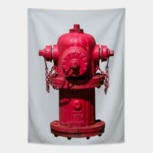 Red 1979 EJIW Hydrant Tapestry