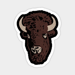 Bison Bull Magnet