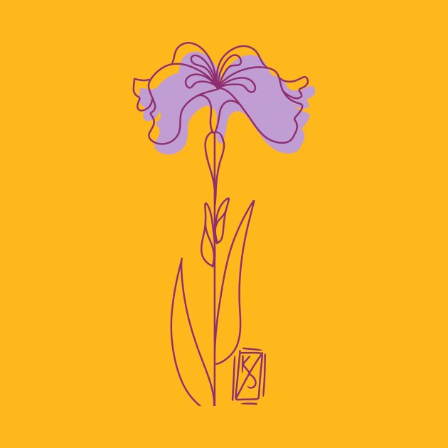 Wild Iris by Pastel.Punkk