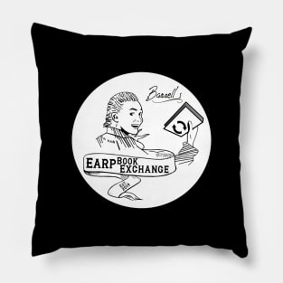 Earp Book Exchange - Circle Pillow