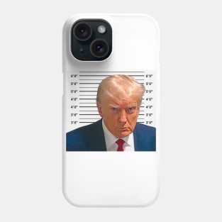 Trump mug Phone Case