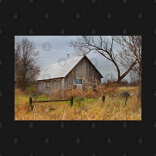 Past is Present - Old barn by Jim Cumming