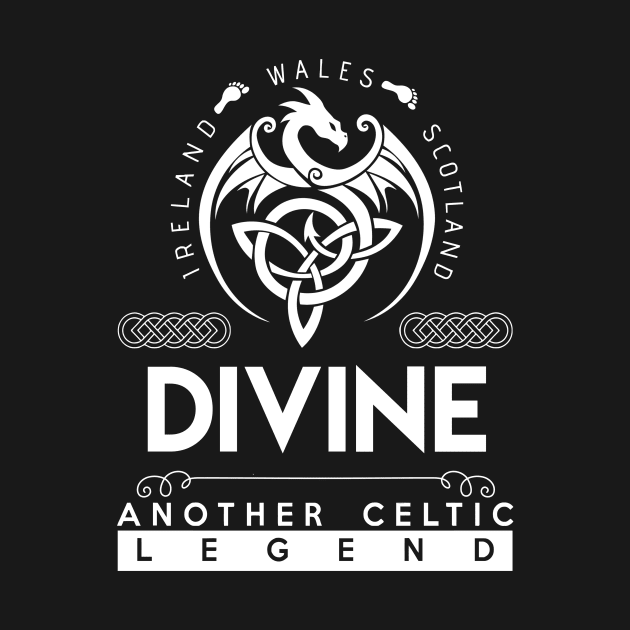 Divine Name T Shirt - Another Celtic Legend Divine Dragon Gift Item by harpermargy8920