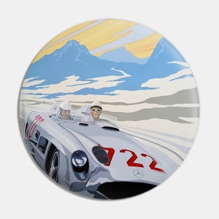 Stirling moss and denis  jenkinson Pin