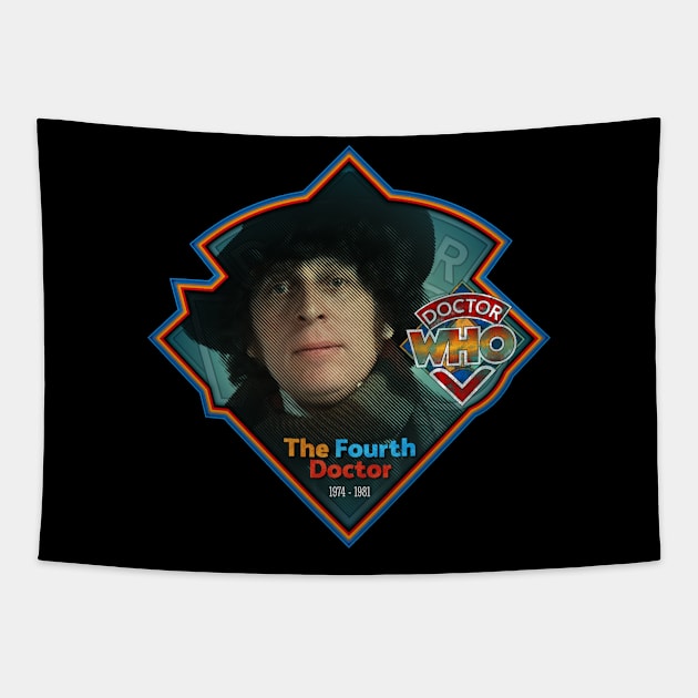 The Fourth Doctor Tapestry by Rosado