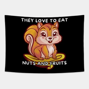 Squirrel Cute Tapestry