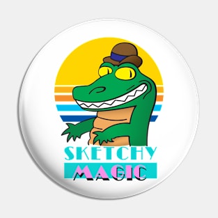 Sketchy Magic Pin