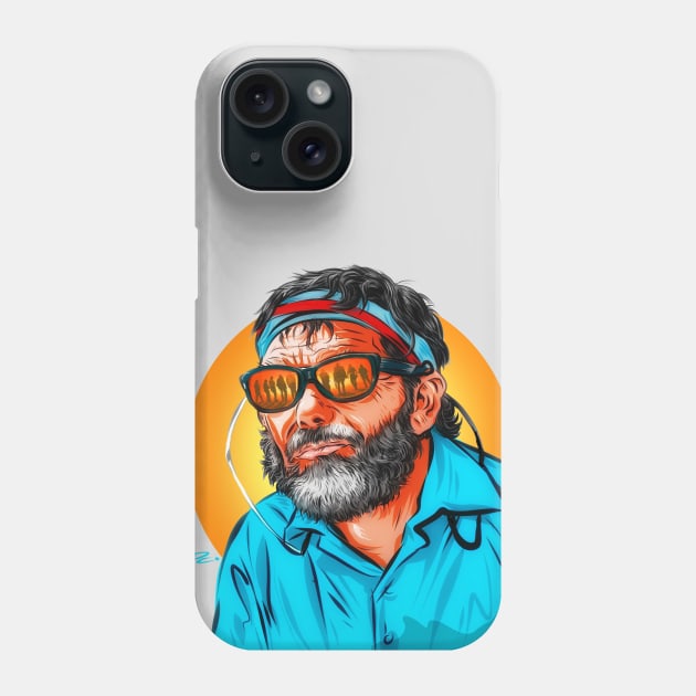 Sam Peckinpah - An illustration by Paul Cemmick Phone Case by PLAYDIGITAL2020