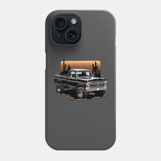 Ford Truck Vintage Highboy Desert Design Phone Case