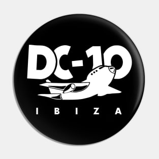 DC10 - ibiza party collector Pin