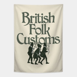 British Folk Customs Tapestry