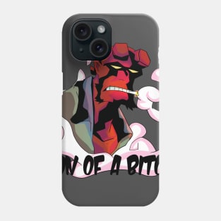 Hellboy ''son of a bitch'' Phone Case