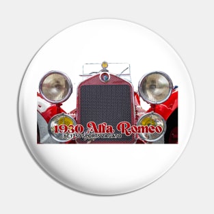 1930 Alfa Romeo 6C1750 Sports Zagato Pin