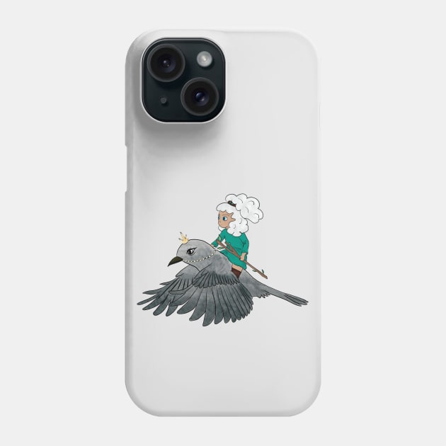 Flying challenge Little Warrior Phone Case by LaartStudio